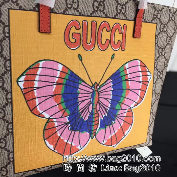 GUCCI古馳原單 新款專櫃品質原單貨實物實拍410812 彩蝴蝶手提包 HY1150